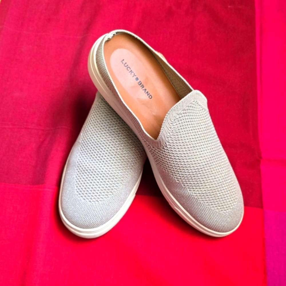 Lucky Brand Casual Athletic Mules Slip On Backless Sneakers